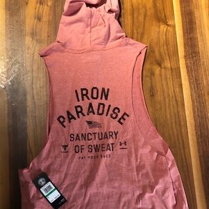 Under Armour Project Rock sleeveless hoodie